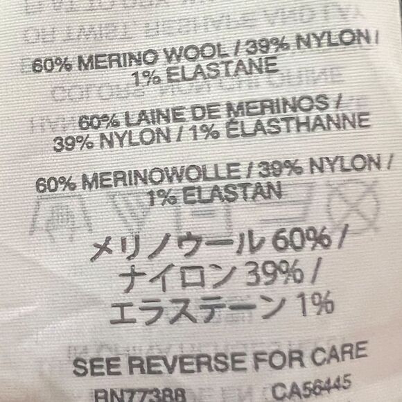 J. Crew Merino Wool Cardigan Sweater Long Sleeve Buttons Pockets Blue Women's L - Picture 4 of 6